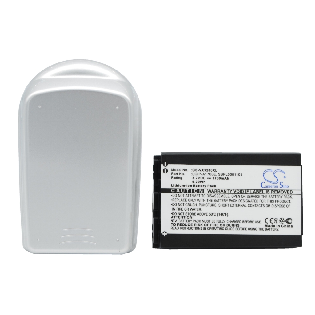 Batterij compatibel met LG CS-VX3200XL