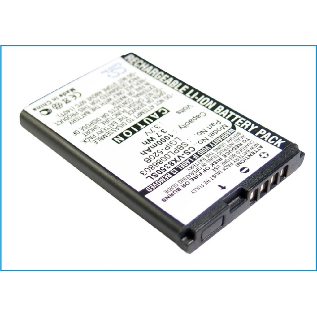 Batterij voor mobiele telefoon MetroPCS CS-VX8350SL