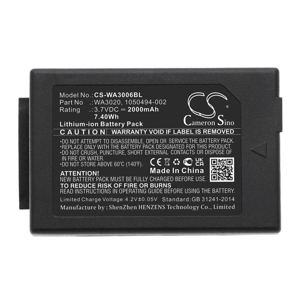 Batterij barcode, scanner PSION WorkAbout Pro G1