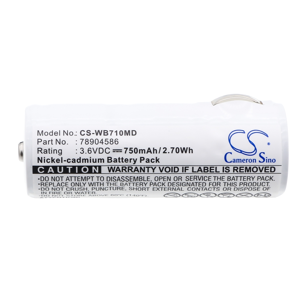 Batterij Vervangt 78904586