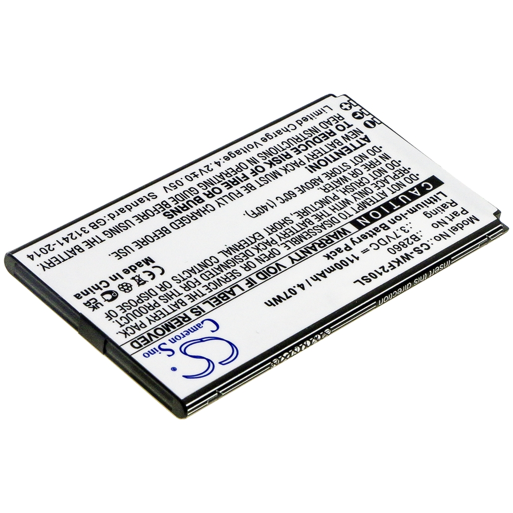 Batterij Vervangt B2860
