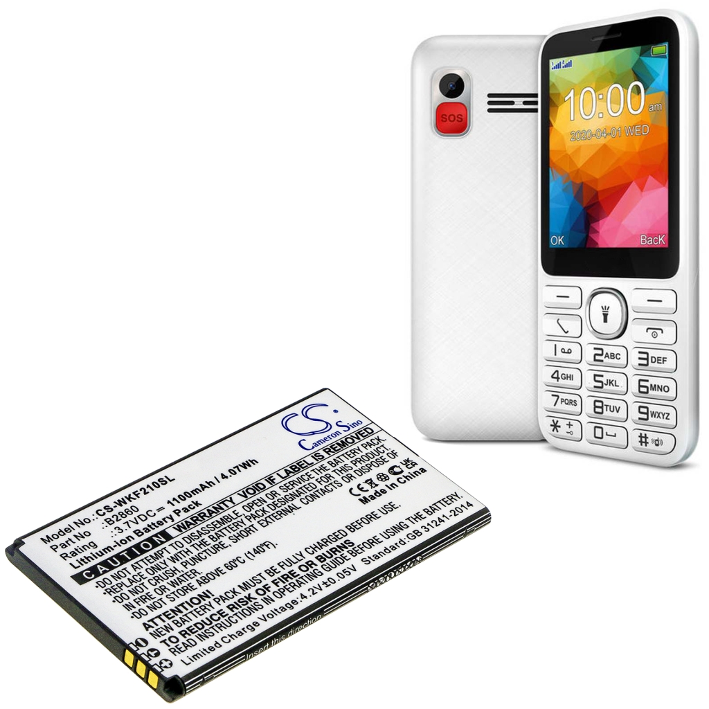 Batterij Vervangt B2860
