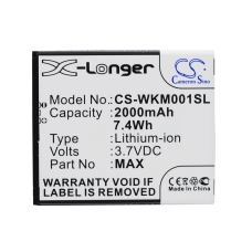 Remplacement de batterie compatible pour Explay L5503AE,WAX