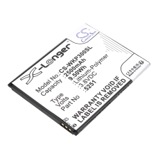 Compatibele batterijvervanging voor Wiko 5251,S104-V02000-000,S104-V02000-001,S104-V02000-012