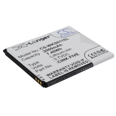 Compatibele batterijvervanging voor Explay BL4257,CINK FIVE,K1391,STAIRWAY