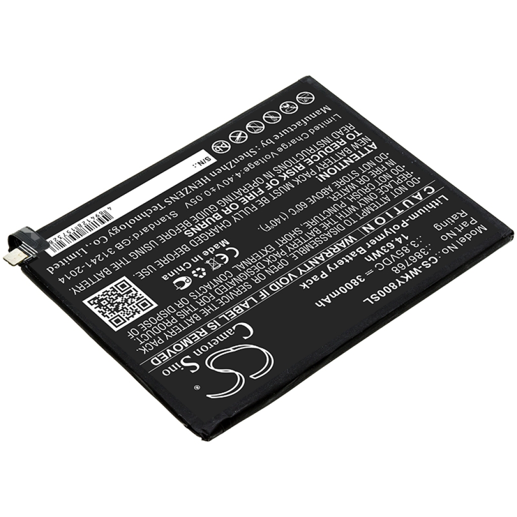 Batterijen Vervangt 386768