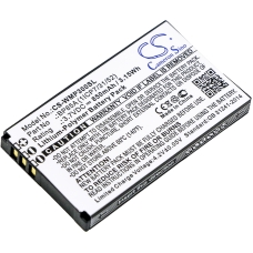 Compatibele batterijvervanging voor Wm systems BP85A (1ICP7/31/52)