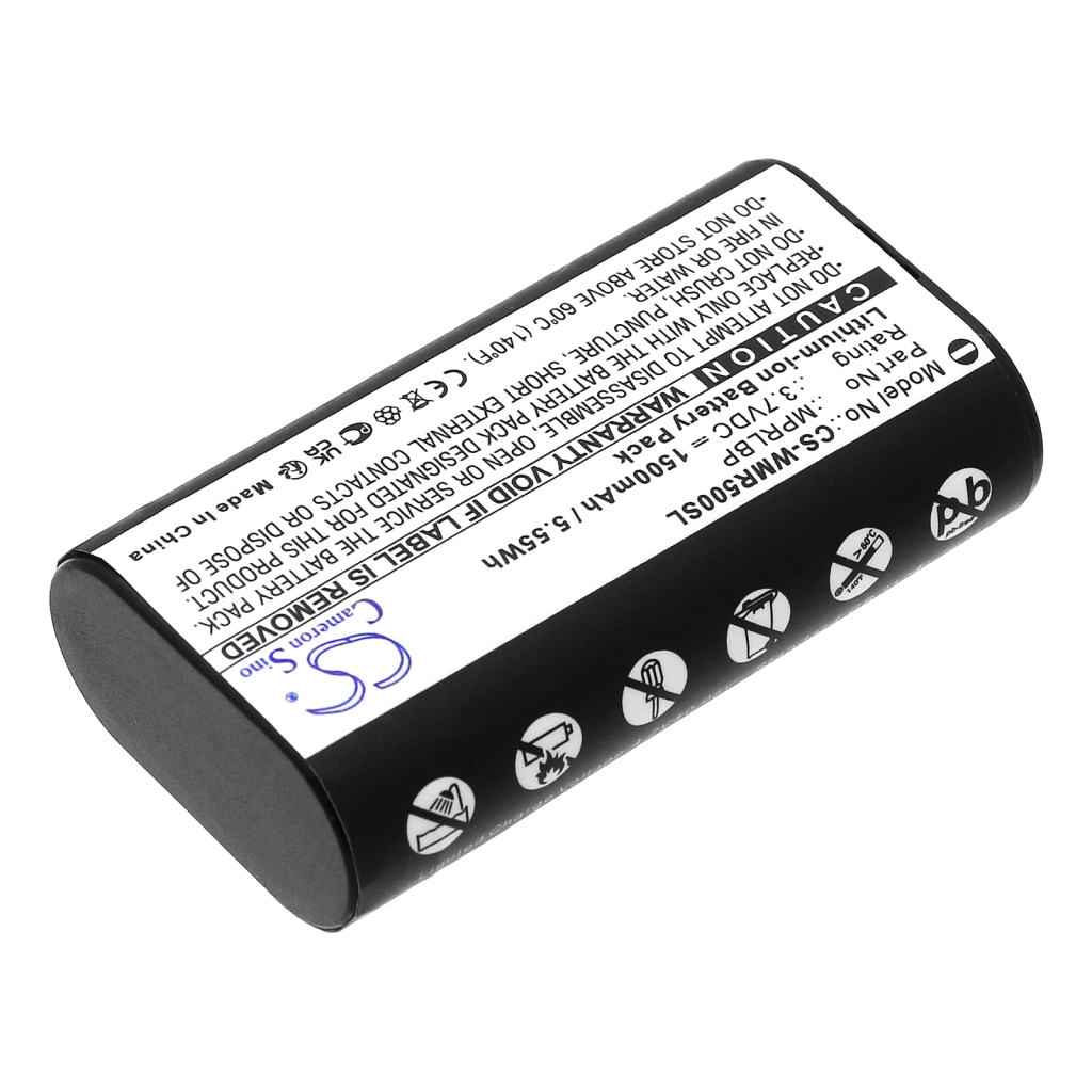 Batterij voor draadloze headset Wisycom CS-WMR500SL