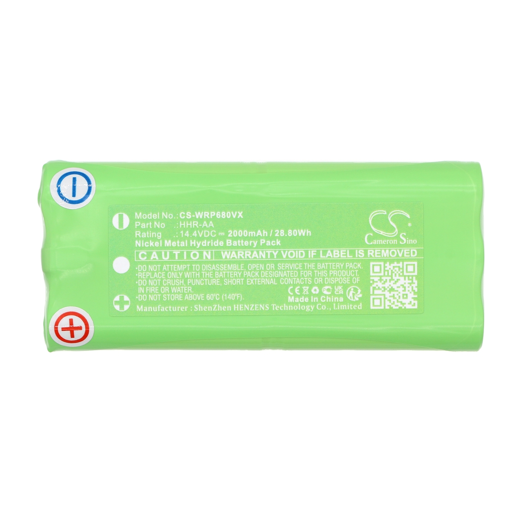 Batterijen voor stofzuigers Whirlpool CS-WRP680VX