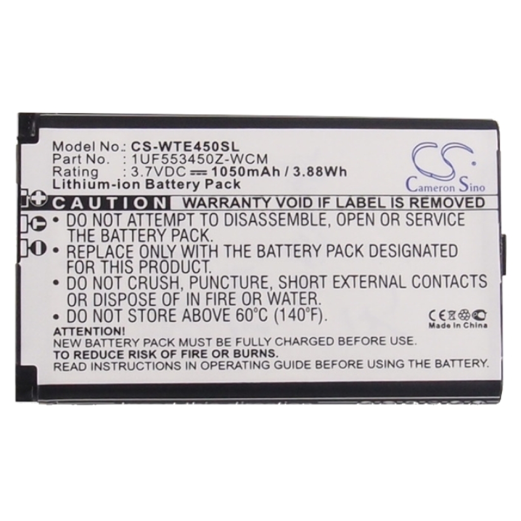 Batterij Vervangt ACK40401