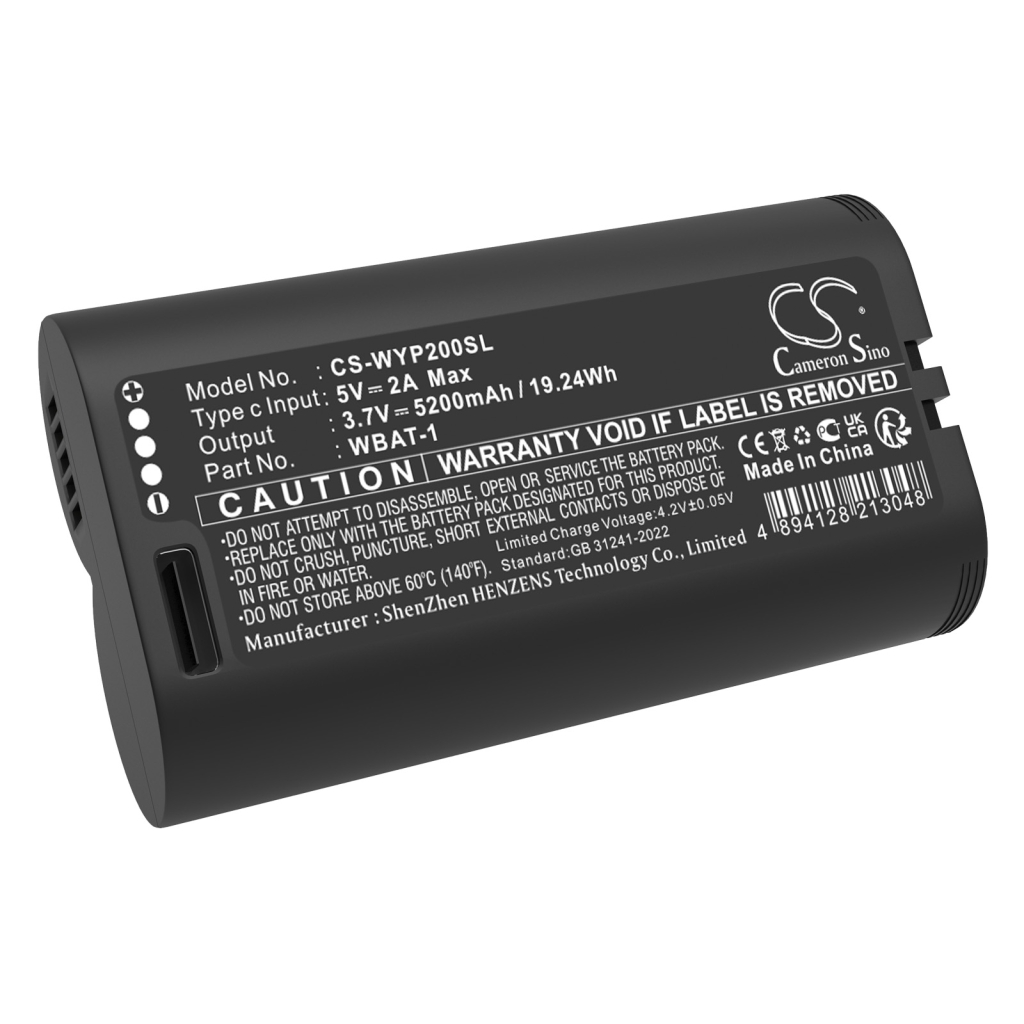 Thuis Beveiligings Camera Batterij Wyze CS-WYP200SL