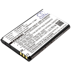 Compatibele batterijvervanging voor GiSTEQ 69019-00N,BA-01,HEW-R02-1,HXE-R02(L),HXE-W01