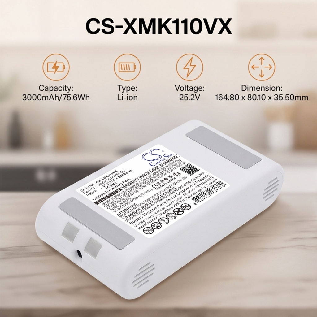 Batterij compatibel met Xiaomi CS-XMK110VX