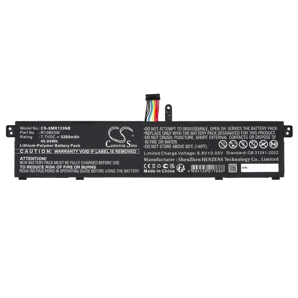 Remplacement de batterie compatible pour Xiaomi R13B03W