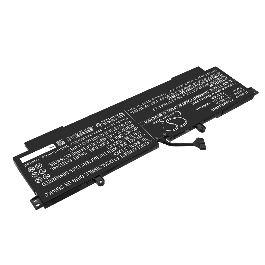 Batterijen Vervangt R14B07W