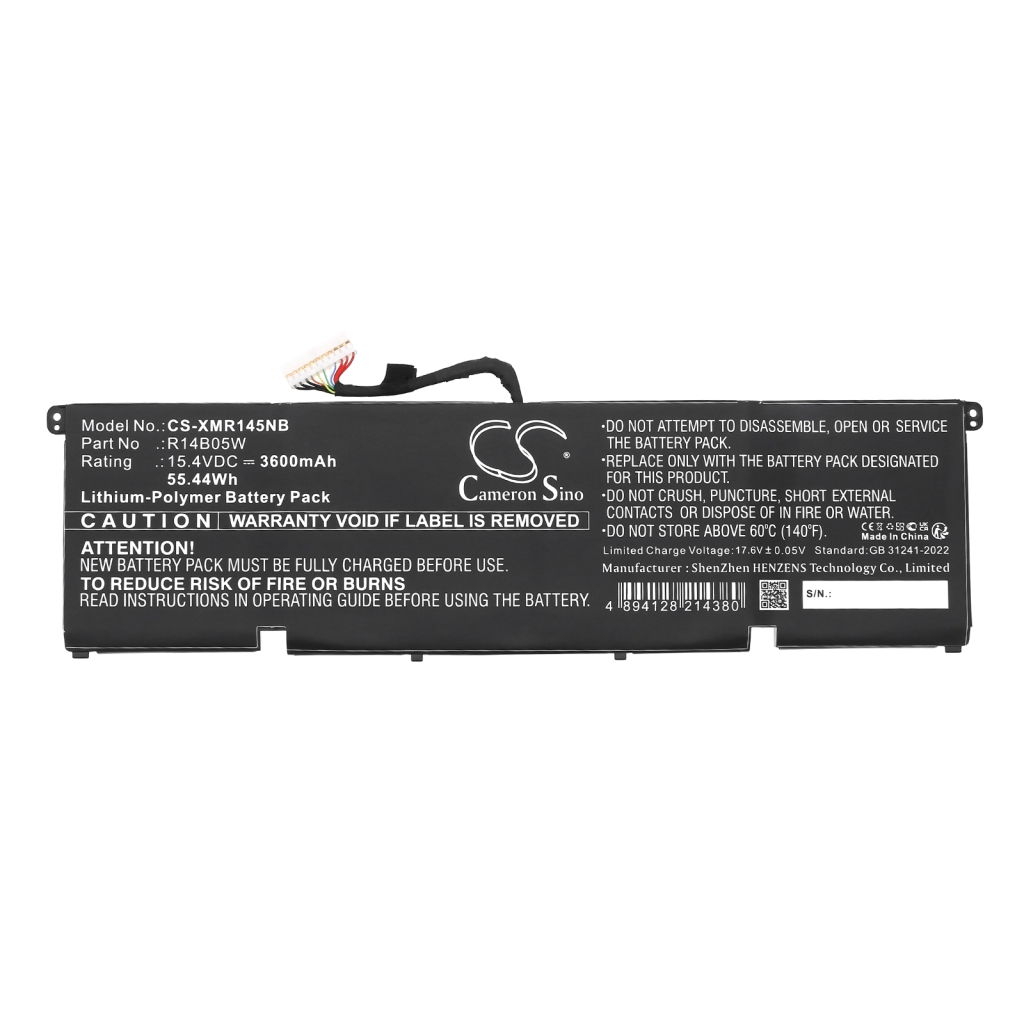 Compatibele batterijvervanging voor Xiaomi R14B05W