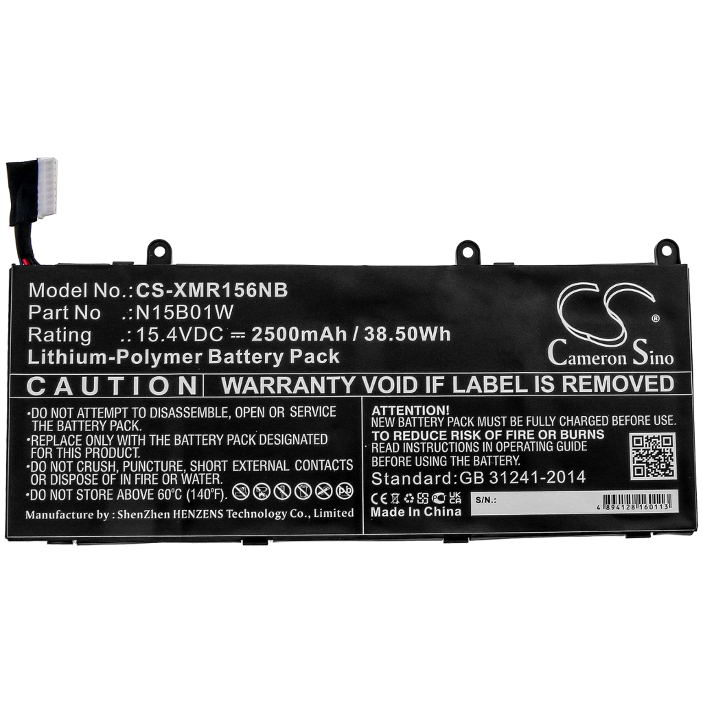 Batterijen Notebook batterij CS-XMR156NB