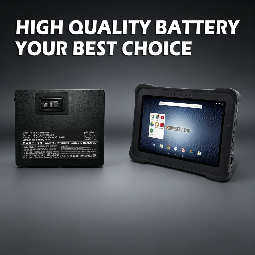 Batterij compatibel met Xplore CS-XPD100SL
