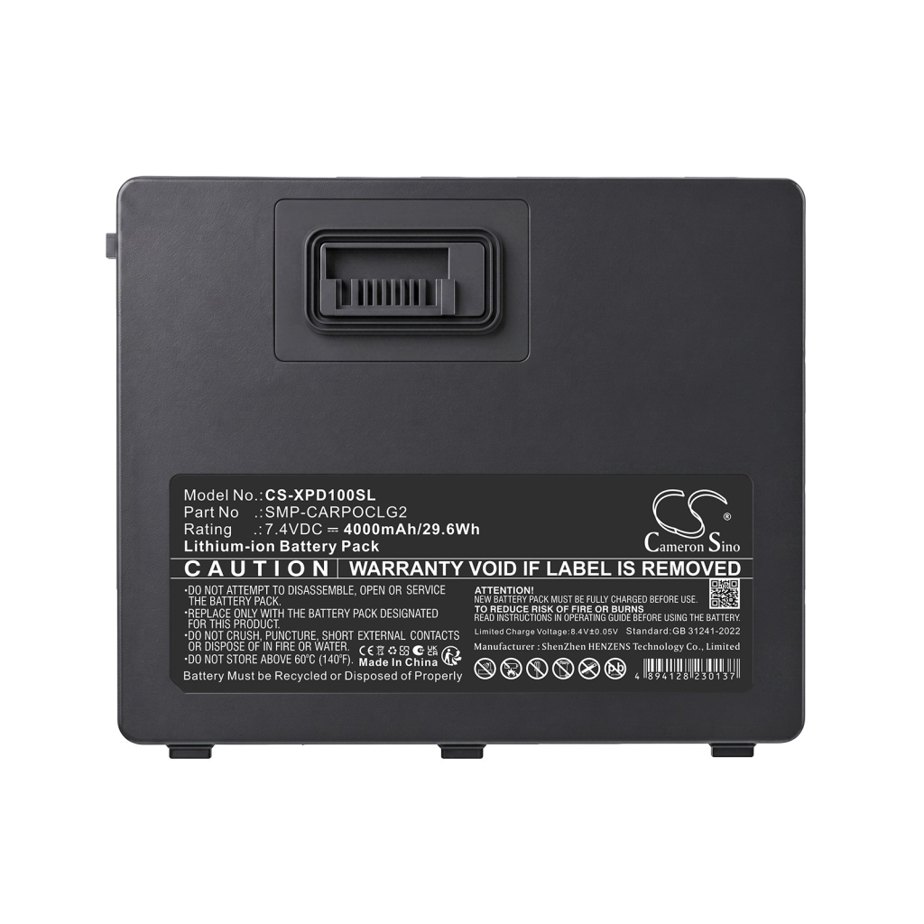 Batterij compatibel met Xplore CS-XPD100SL
