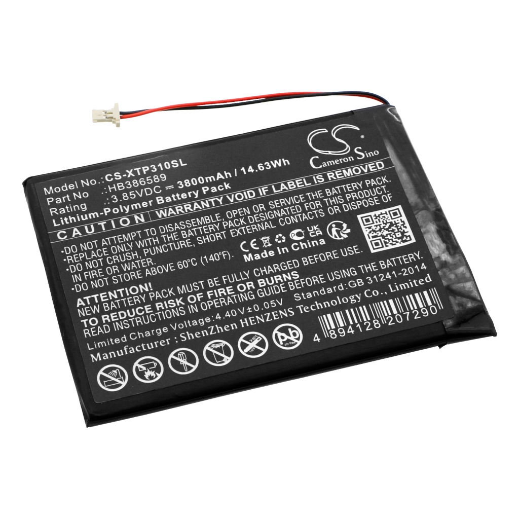 Batterijen Vervangt HB386589