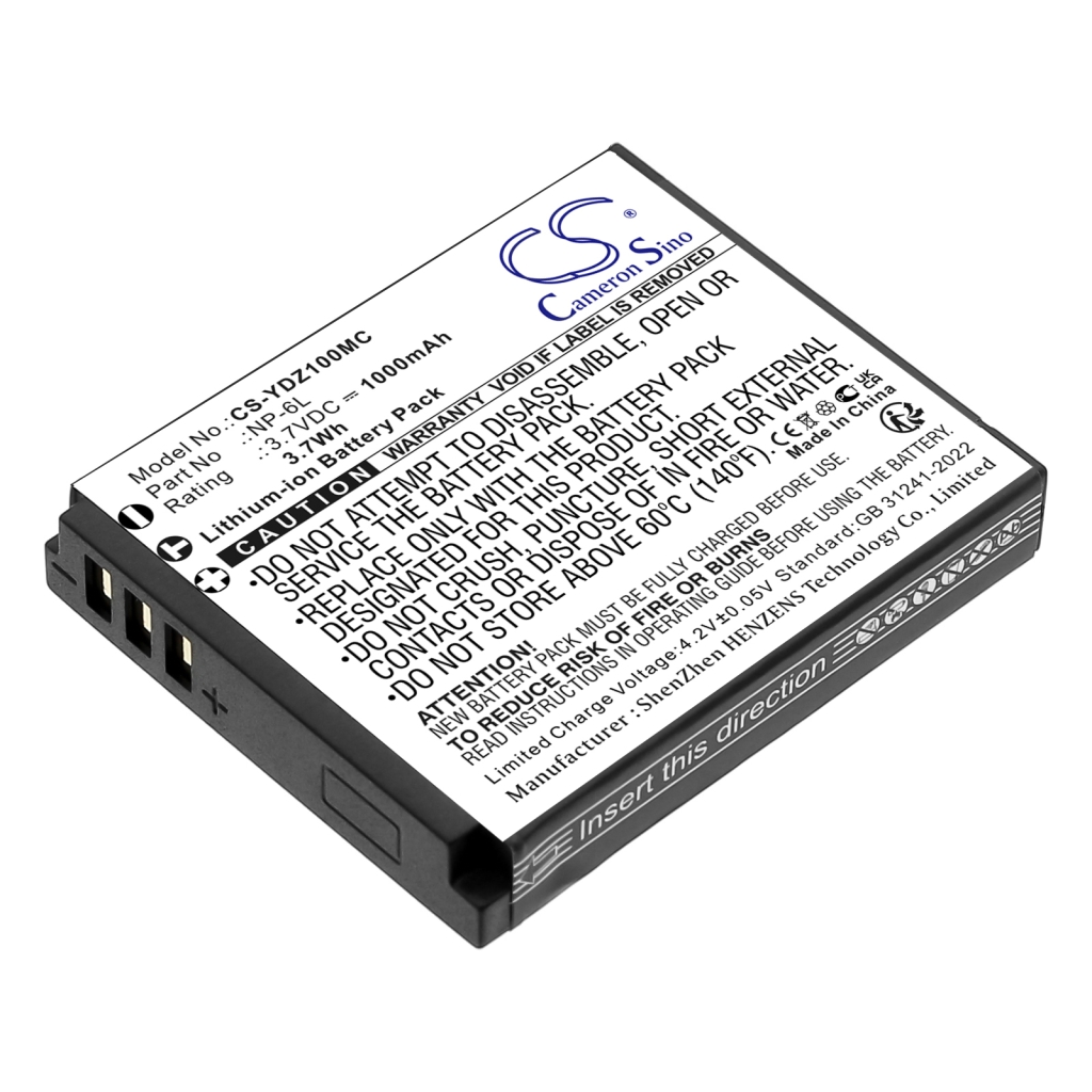 Batterij voor camera MINOLTA CS-YDZ100MC