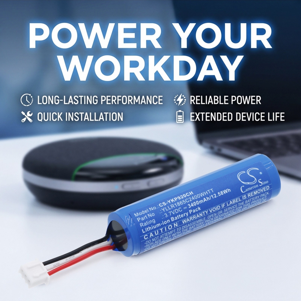 Batterijen compatibel met Yealink SP92 SP92 CS-YKP920CH