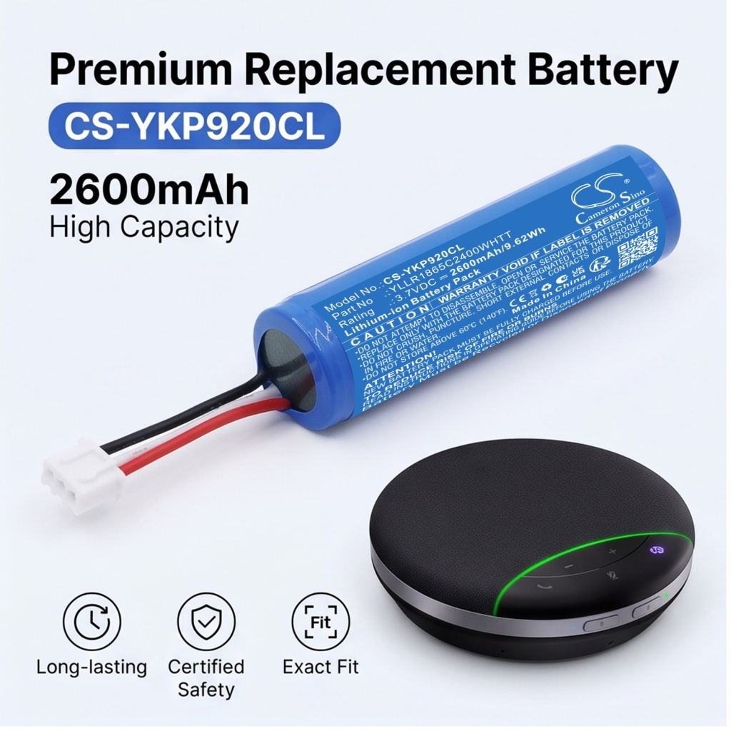 Batterijen compatibel met Yealink SP92 SP92 CS-YKP920CL