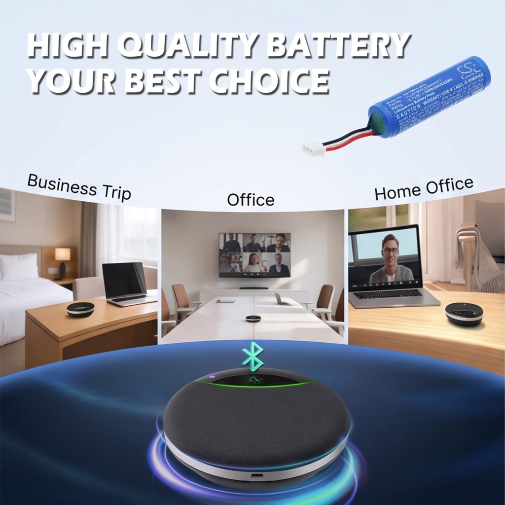 Batterijen compatibel met Yealink SP92 SP92 CS-YKP920CL
