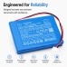 Batterij compatibel met Yokogawa CS-YKQ210SL
