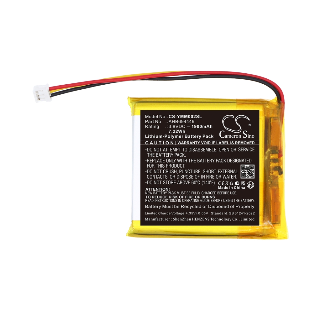 Batterij compatibel met Yoto CS-YMM002SL