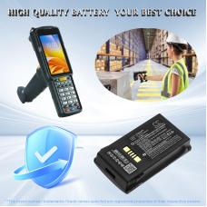 Compatibele batterijvervanging voor Zebra BT-000337,BT-000338,BTRY-MC33-27MA-01