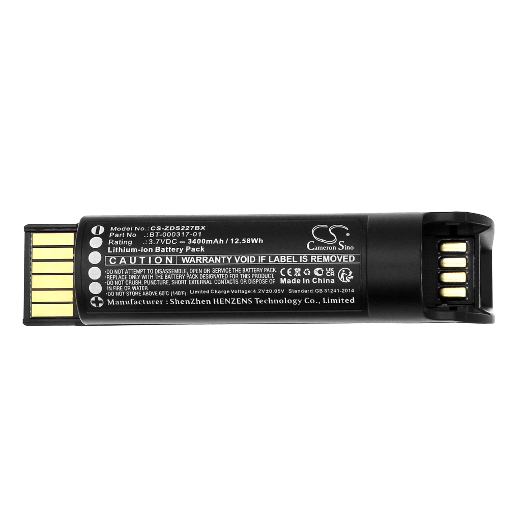 Batterij barcode, scanner Zebra CR2278-PC