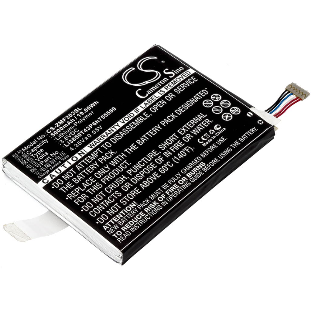 Batterij Vervangt Li3850T43P6h755589