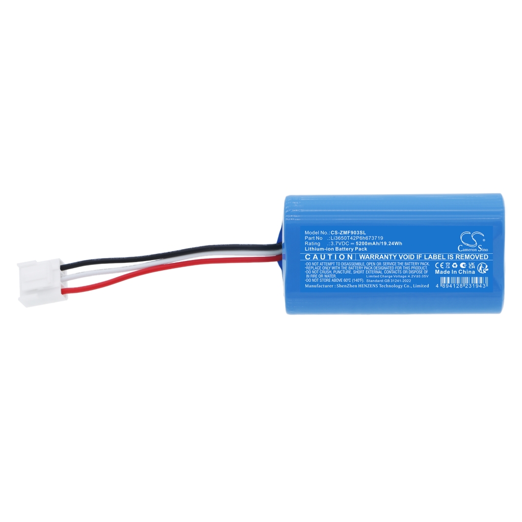 Batterijen compatibel met ZTE MF903 MF903 CS-ZMF903SL