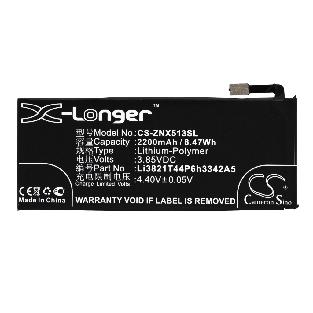 Batterij compatibel met ZTE CS-ZNX513SL