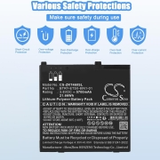 Batterij compatibleWith Zebra