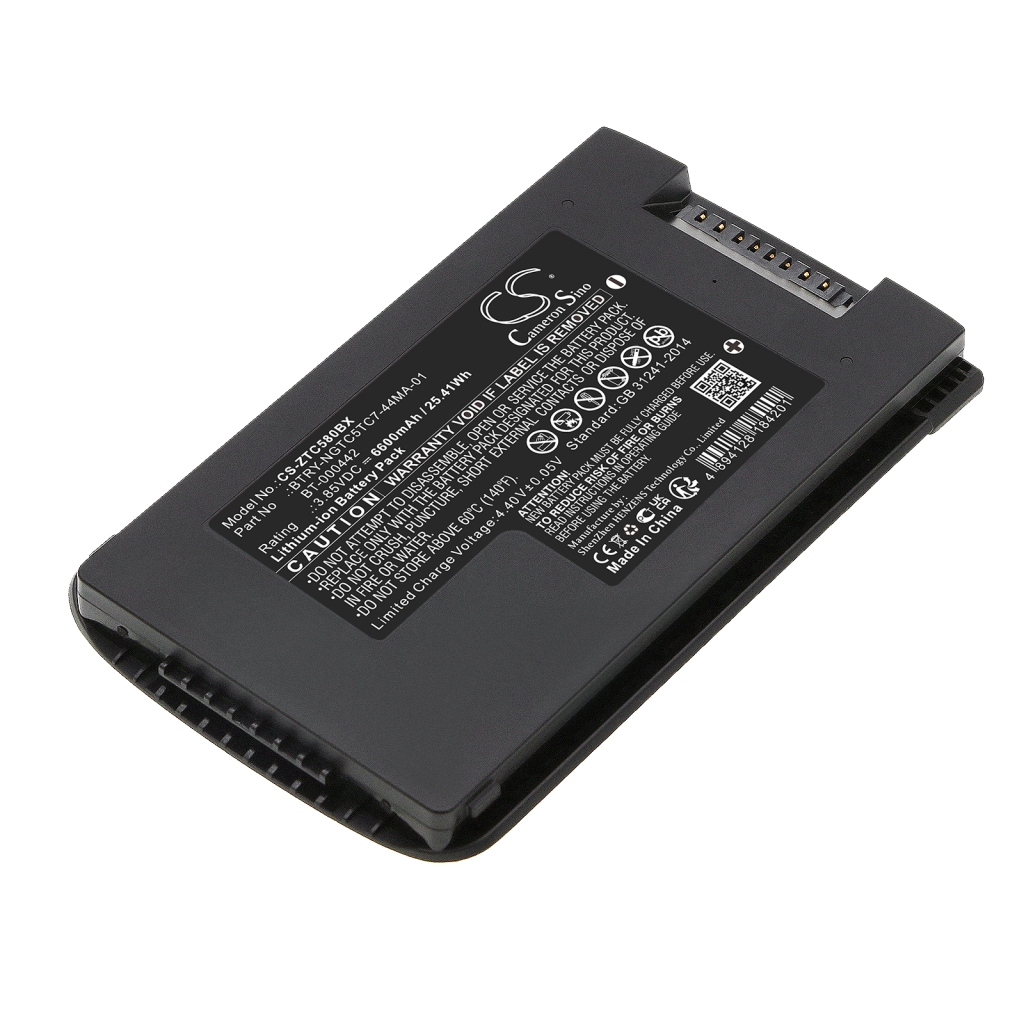 Code à barres, Scanner Batterie du scanner Zebra CS-ZTC580BX