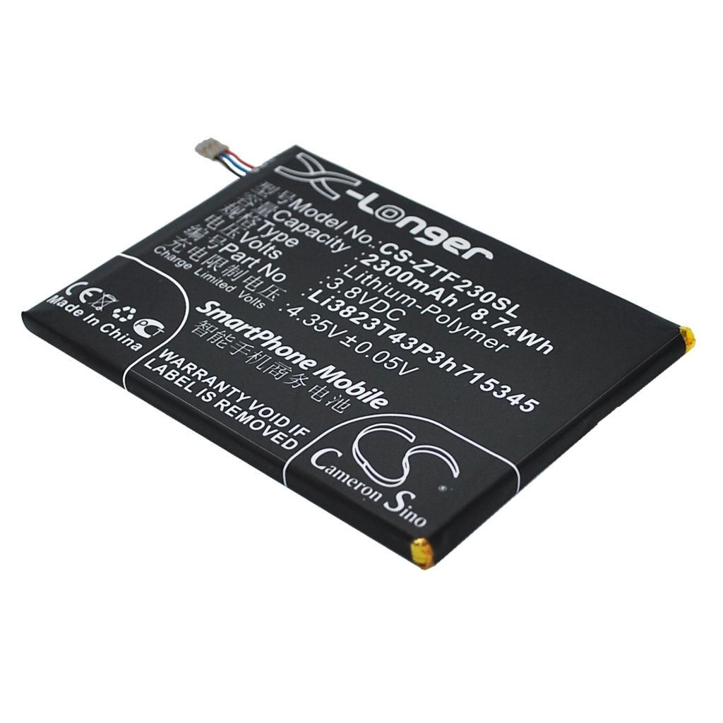 Batterij Vervangt Li3823T43P3h715345