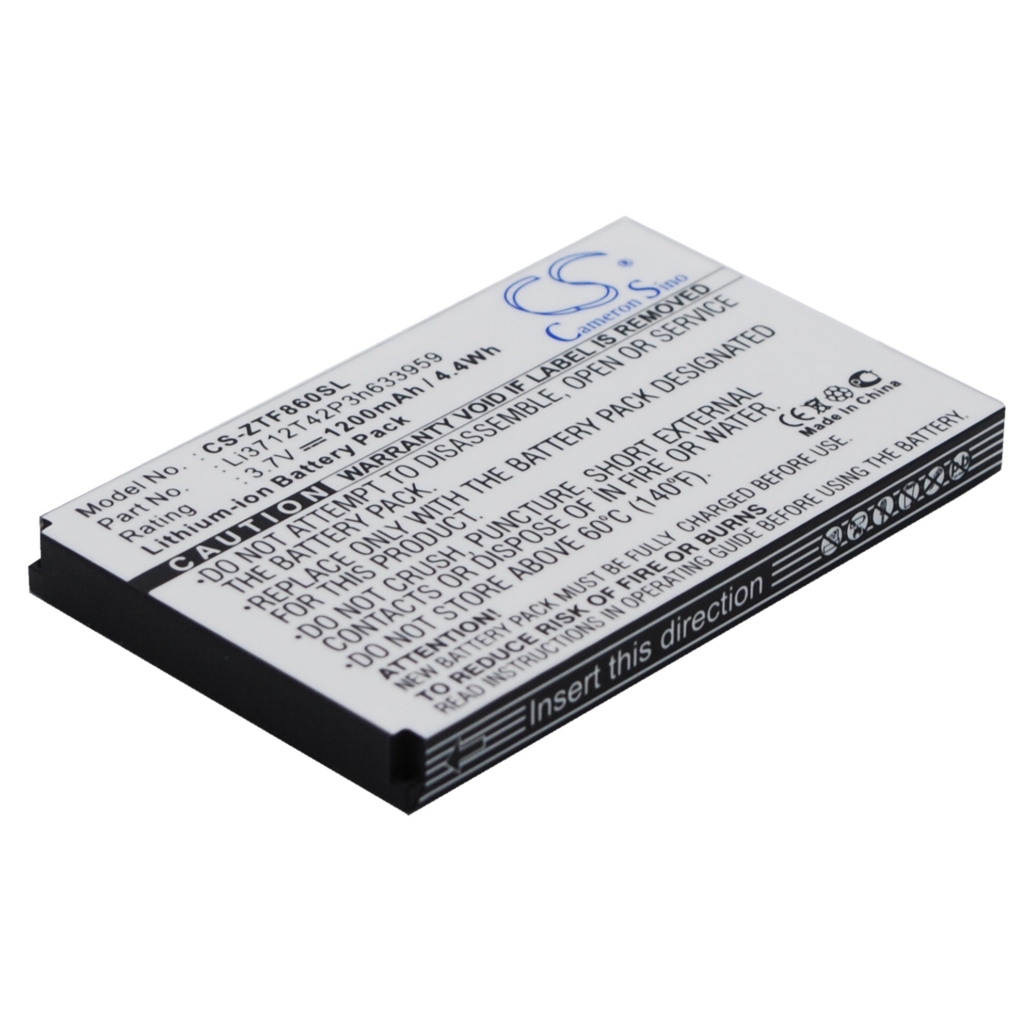 Batterij Vervangt Li3712T42P3h633959