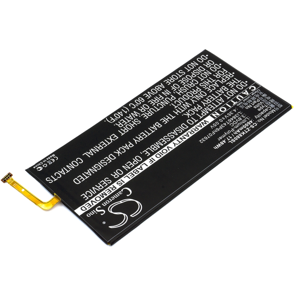 Batterijen Vervangt Li3846T43P6hF07632