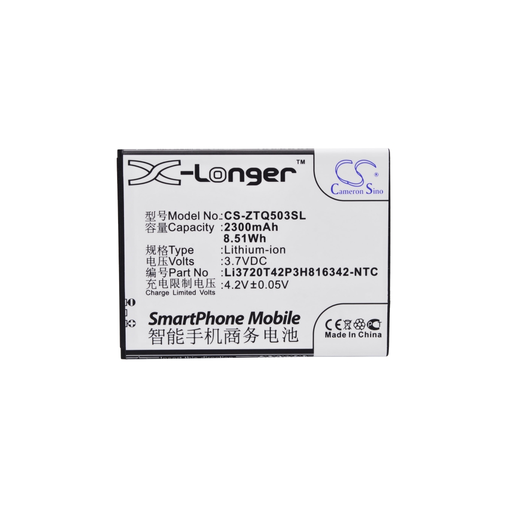 Batterij compatibel met ZTE CS-ZTQ503SL