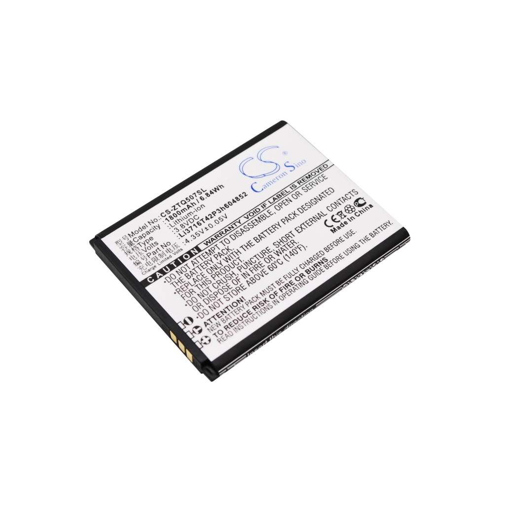 Batterij Vervangt Li3716T42P3h604852