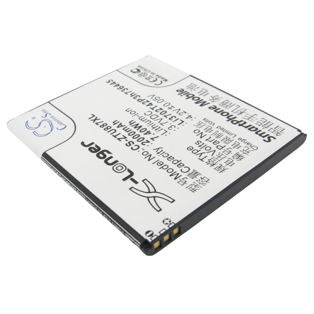 Batterij compatibel met ZTE CS-ZTU887XL