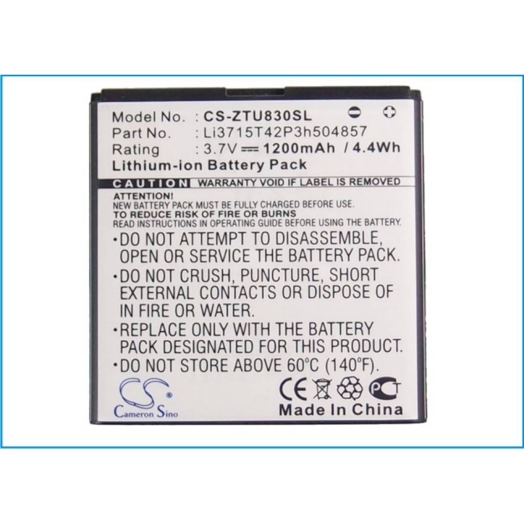 Remplacement de batterie compatible pour AT