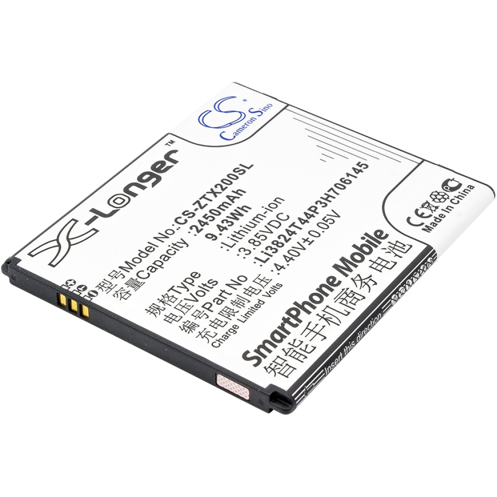 Batterij Vervangt Li3824T44P3H706145