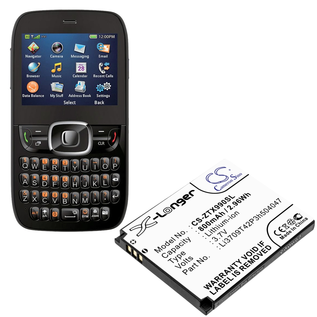 Remplacement de batterie compatible pour AT