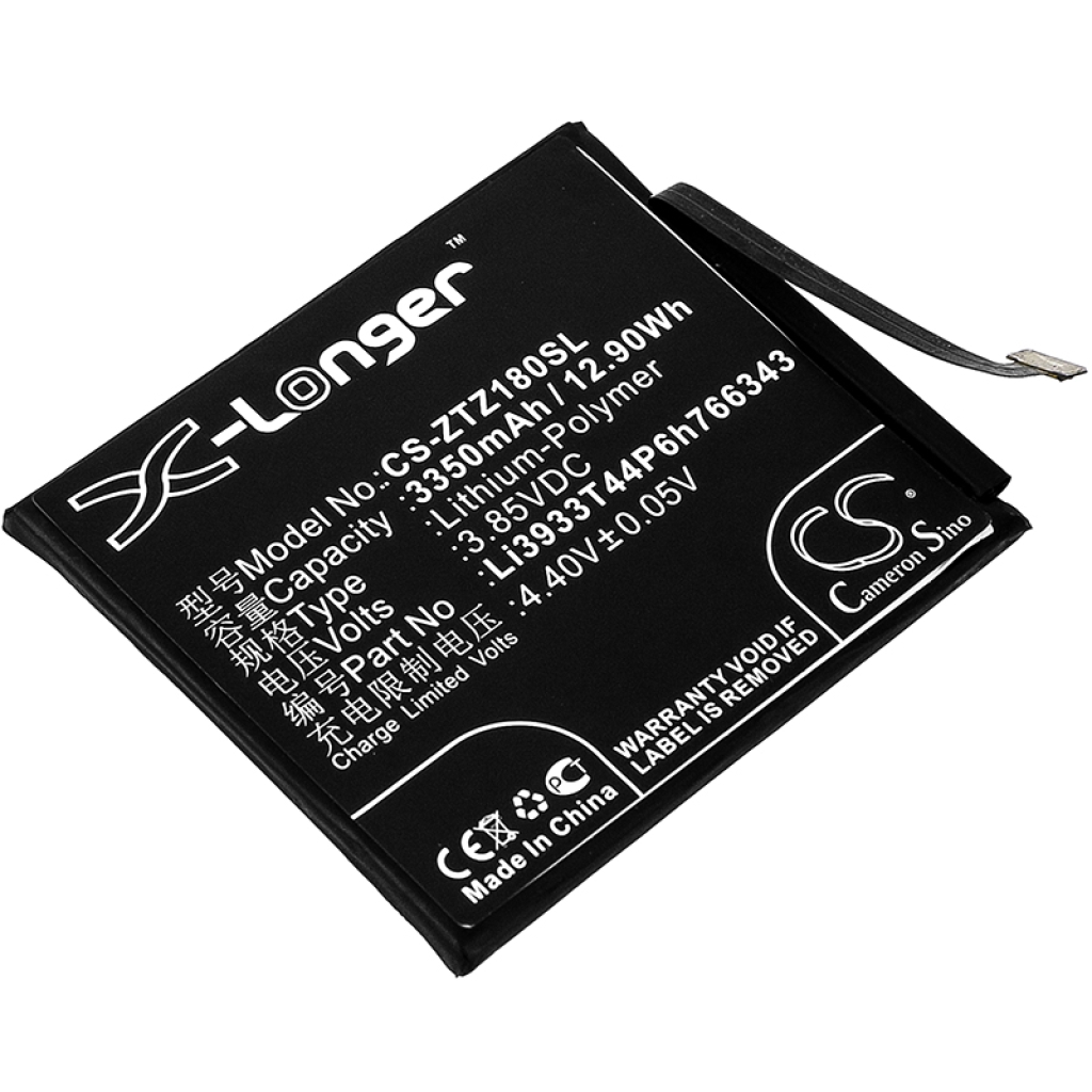 Batterij Vervangt Li3933T44P6h766343