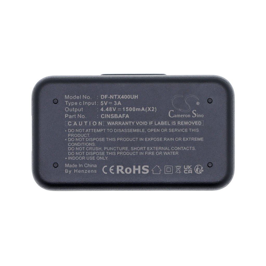 Opladers compatibel met Insta360 DF-NTX400UH