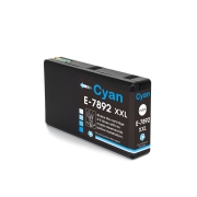 Compatible with Epson T7892XXL / 36ml Ink Cyan (Ink cartridges - Dye)