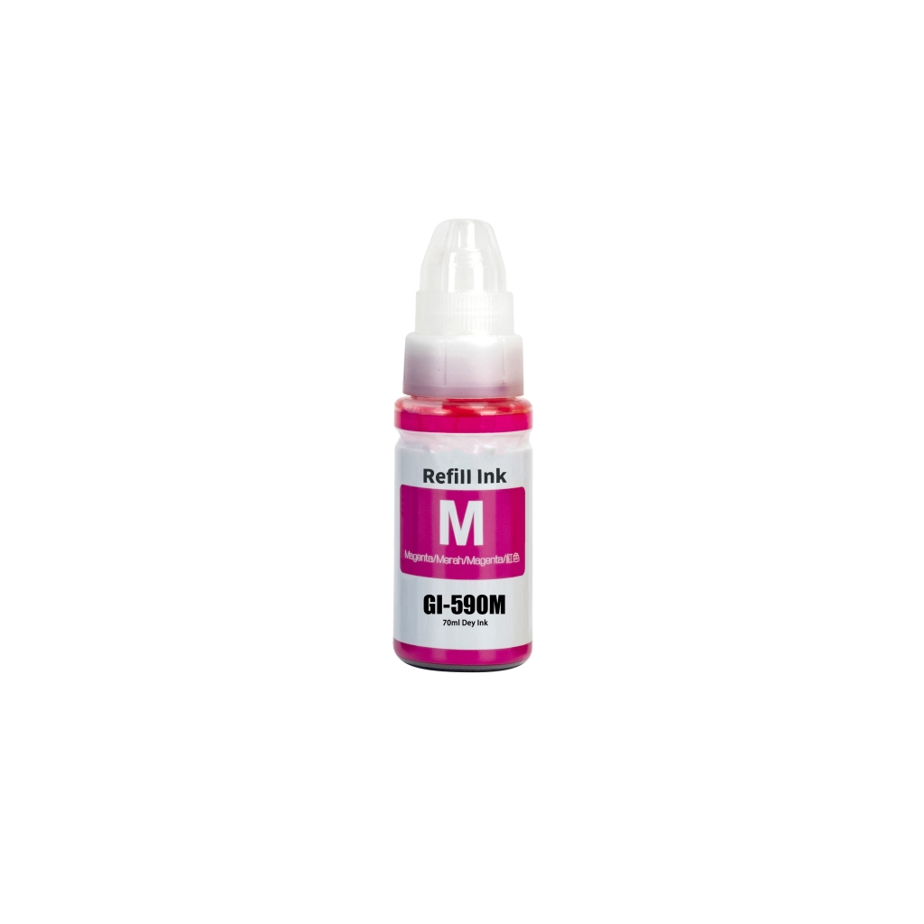 Compatible with Canon GI-590 M / 70ml Ink Magenta (Printing ink - Dye)